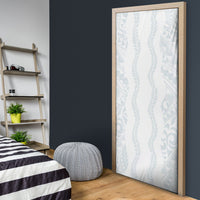 Samoa Lotu Tamaiti Door Cover Teuila With Tribal Motifs LT05 - Polynesian Pride