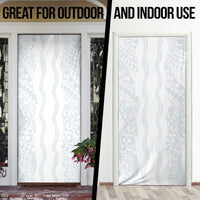 Samoa Lotu Tamaiti Door Cover Teuila With Tribal Motifs LT05 - Polynesian Pride