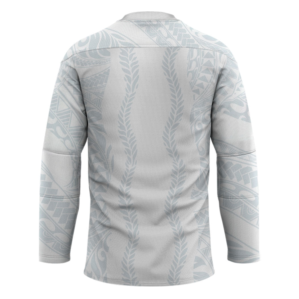 Samoa Lotu Tamaiti Hockey Jersey Teuila With Tribal Motifs LT05 - Polynesian Pride