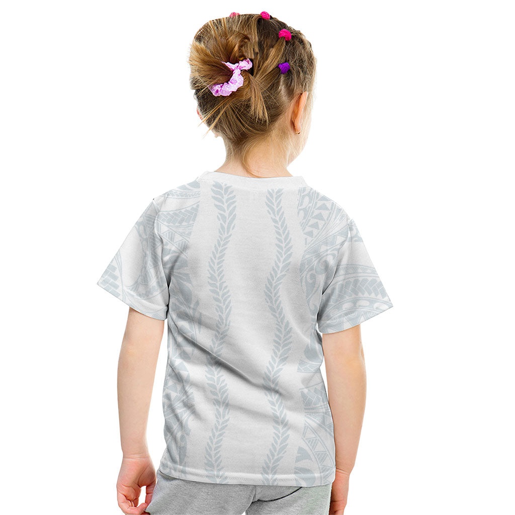 Samoa Lotu Tamaiti Kid T Shirt Teuila With Tribal Motifs LT05 - Polynesian Pride