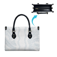 Samoa Lotu Tamaiti Leather Bag Teuila With Tribal Motifs LT05 - Polynesian Pride