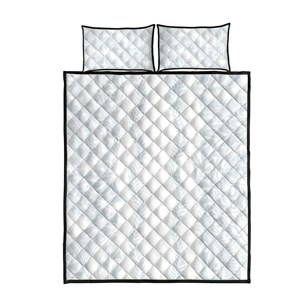 Samoa Lotu Tamaiti Quilt Bed Set Teuila With Tribal Motifs