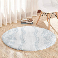 Samoa Lotu Tamaiti Round Carpet Teuila With Tribal Motifs LT05 - Polynesian Pride