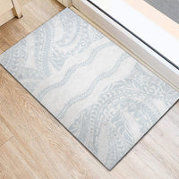 Samoa Lotu Tamaiti Rubber Doormat Teuila With Tribal Motifs LT05 - Polynesian Pride