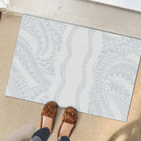 Samoa Lotu Tamaiti Rubber Doormat Teuila With Tribal Motifs LT05 - Polynesian Pride