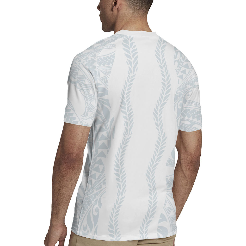 Samoa Lotu Tamaiti Rugby Jersey Teuila With Tribal Motifs LT05 - Polynesian Pride
