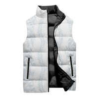 Samoa Lotu Tamaiti Sleeveless Puffer Jacket Teuila With Tribal Motifs LT05 - Polynesian Pride