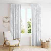 Samoa Lotu Tamaiti Window Curtain Teuila With Tribal Motifs LT05 - Polynesian Pride