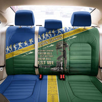 Solomon Islands Remembrance Day Back Car Seat Cover Lest We Forget