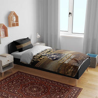 Polynesia Veterans Day Bedding Set Thank You Veterans Polynesian Pattern