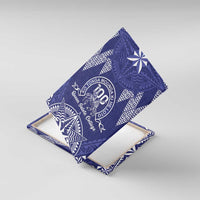 Queen Salote College Centenary Canvas Wall Art Tongan Kupesi Pattern - Polynesian Pride