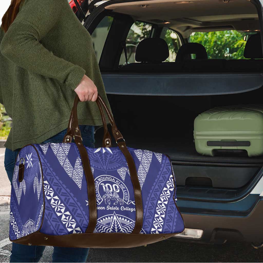 Queen Salote College Centenary Travel Bag Tongan Kupesi Pattern - Polynesian Pride