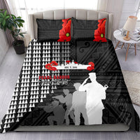Pearl Harbor Remembrance Day Bedding Set USS Arizona In Memory With Polynesian Pattern LT05 - Polynesian Pride