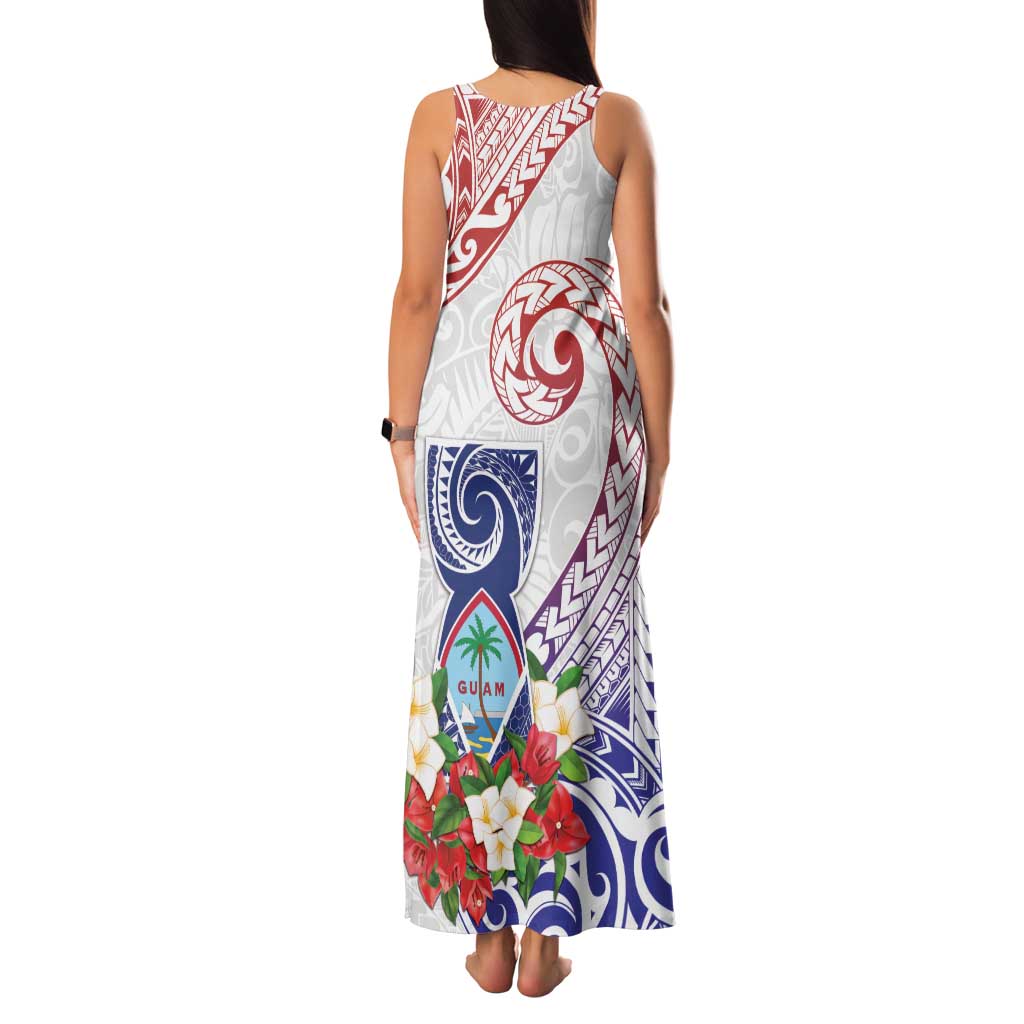 Happy Guam Santa Marian Kamalen Day Family Matching Tank Maxi Dress and Hawaiian Shirt LT05 - Polynesian Pride
