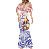 Happy Guam Santa Marian Kamalen Day Mermaid Dress LT05 - Polynesian Pride