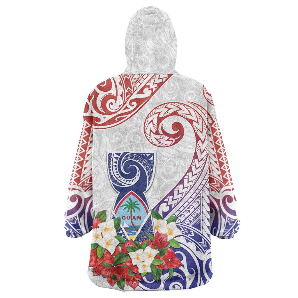 Happy Guam Santa Marian Kamalen Day Wearable Blanket Hoodie
