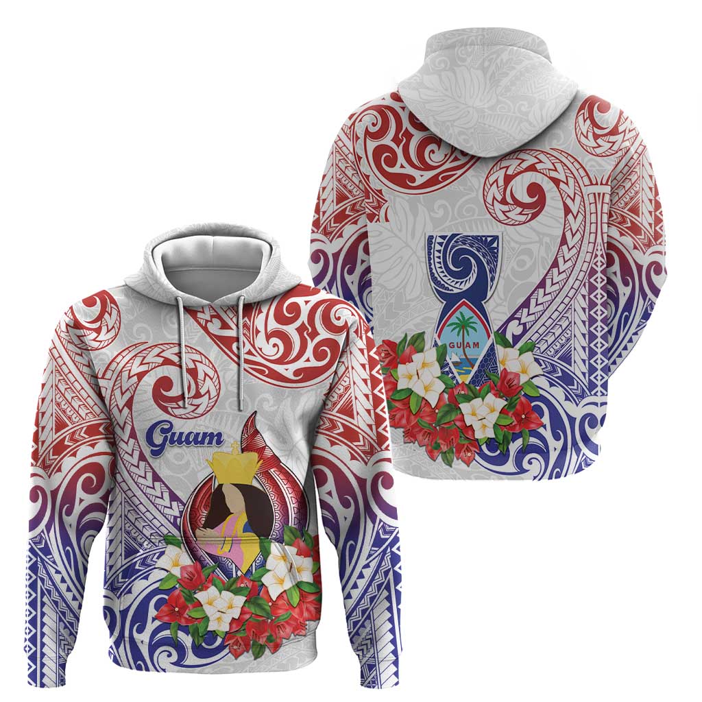 Happy Guam Santa Marian Kamalen Day Zip Hoodie