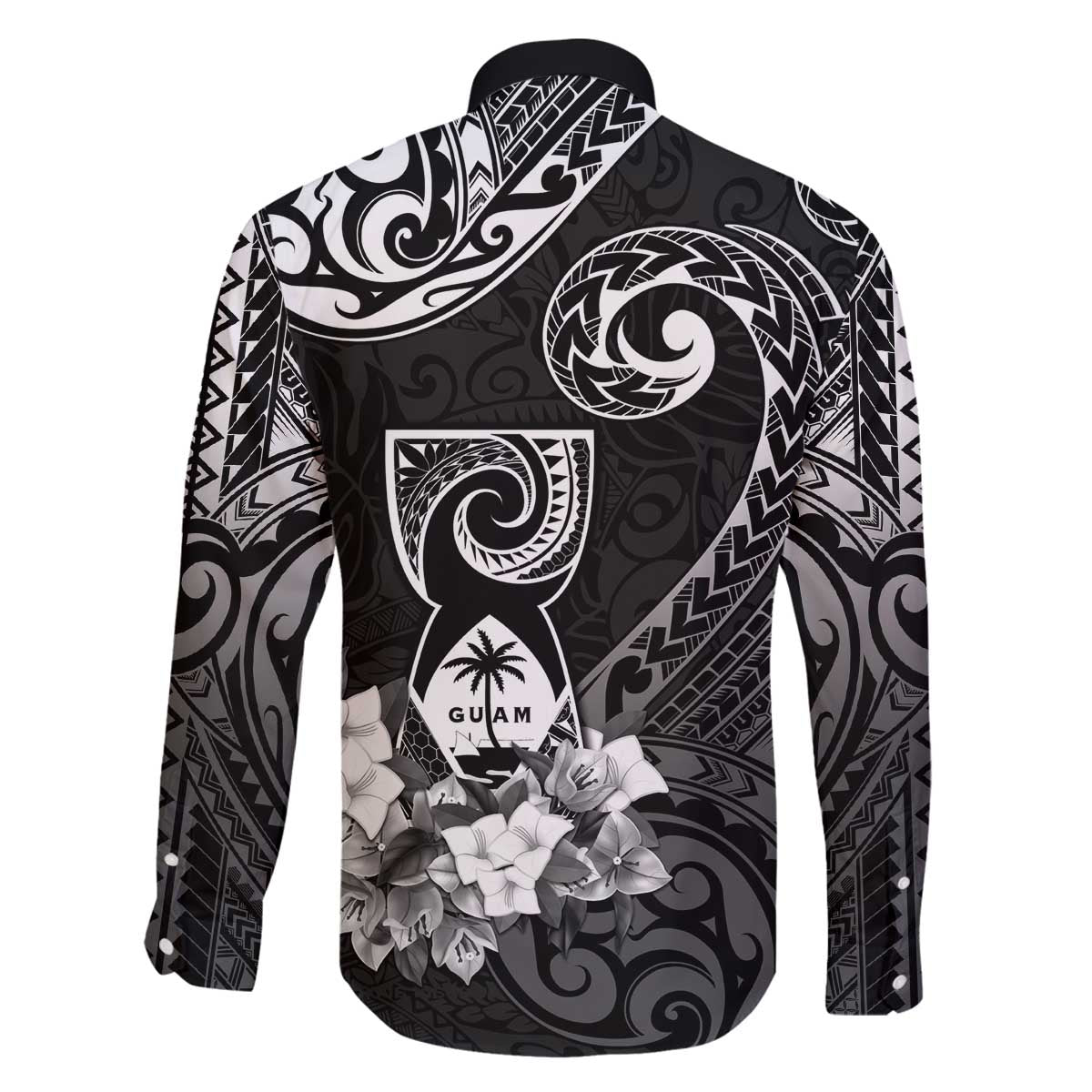 Guam MLK Day Family Matching Off The Shoulder Long Sleeve Dress and Hawaiian Shirt The Legacy Of MLK LT05 - Polynesian Pride