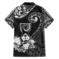 Guam MLK Day Family Matching Off Shoulder Short Dress and Hawaiian Shirt The Legacy Of MLK LT05 - Polynesian Pride