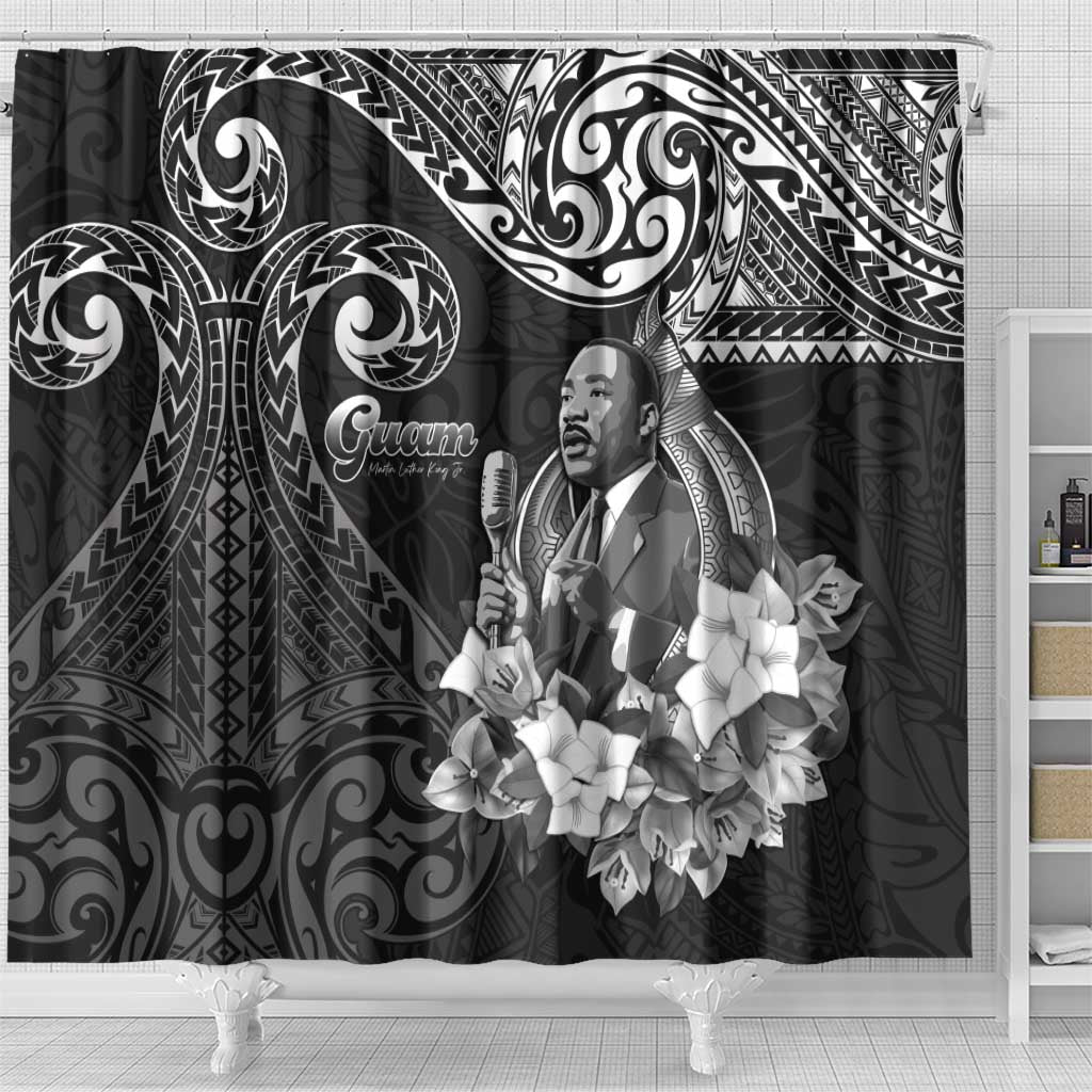 Guam MLK Day Shower Curtain The Legacy Of MLK