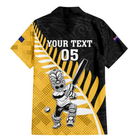 Custom New Zealand Wellington Cricket Family Matching Mermaid Dress and Hawaiian Shirt With Maori Pattern LT05 - Polynesian Pride