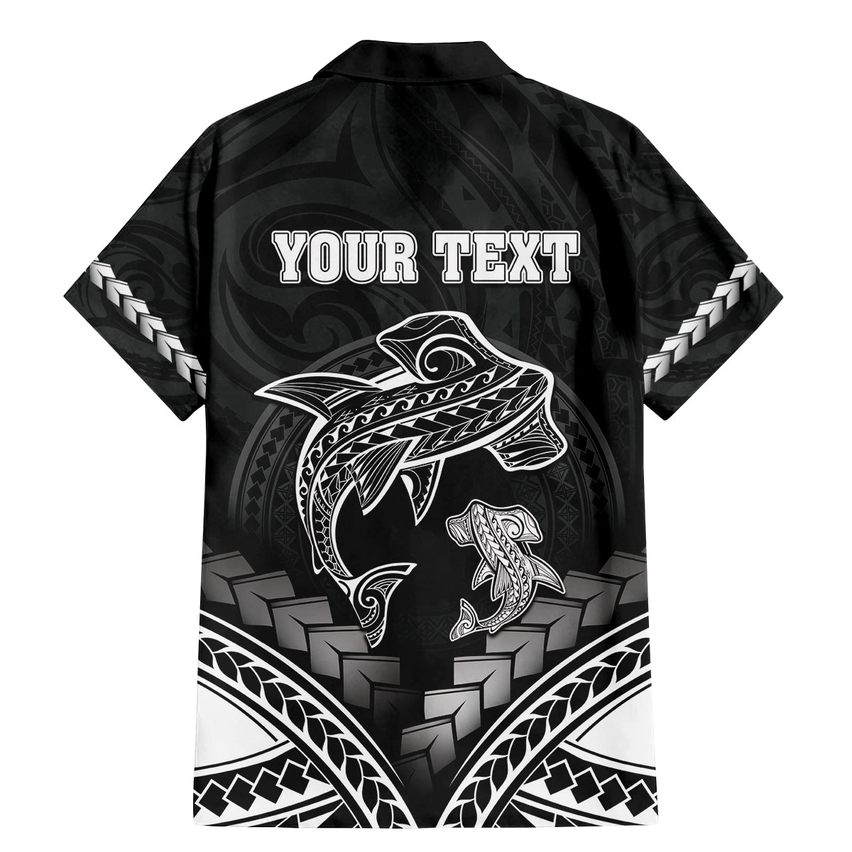 Personalised Happy Father's Day Family Matching Mermaid Dress and Hawaiian Shirt I Love You Dad Polynesian Style LT05 - Polynesian Pride