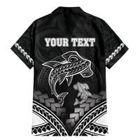 Personalised Happy Father's Day Family Matching Mermaid Dress and Hawaiian Shirt I Love You Dad Polynesian Style LT05 - Polynesian Pride