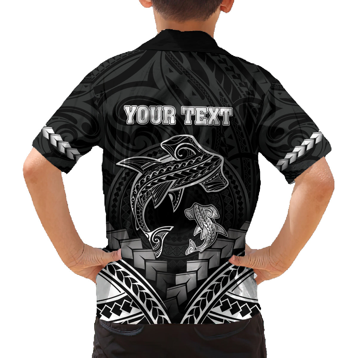 Personalised Happy Father's Day Family Matching Puletasi and Hawaiian Shirt I Love You Dad Polynesian Style LT05 - Polynesian Pride