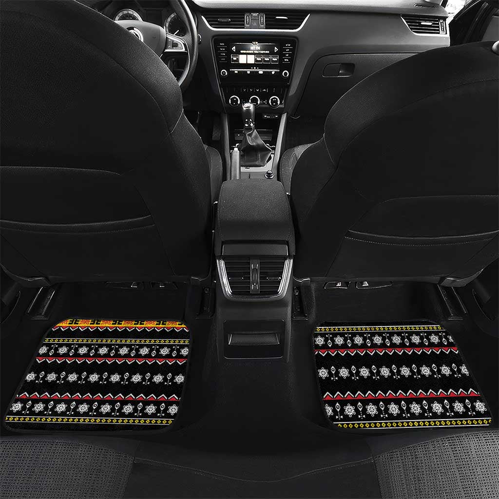 Papua New Guinea Christmas Car Mats Bird Of Paradise Hamamas Krismas