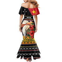 Papua New Guinea Christmas Mermaid Dress Bird Of Paradise Hamamas Krismas LT05 - Polynesian Pride