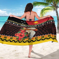 Papua New Guinea Christmas Sarong Bird Of Paradise Hamamas Krismas LT05 - Polynesian Pride