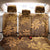 Tiare Tahiti Back Car Seat Cover Brown Polynesia Motifs - Polynesian Pride