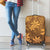 Tiare Tahiti Luggage Cover Brown Polynesia Motifs - Polynesian Pride