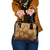 Tiare Tahiti Shoulder Handbag Brown Polynesia Motifs - Polynesian Pride