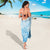 Tiare Tahiti Sarong Blue Polynesia Motifs - Polynesian Pride