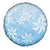 Tiare Tahiti Spare Tire Cover Blue Polynesia Motifs - Polynesian Pride