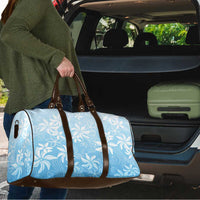 Tiare Tahiti Travel Bag Blue Polynesia Motifs - Polynesian Pride