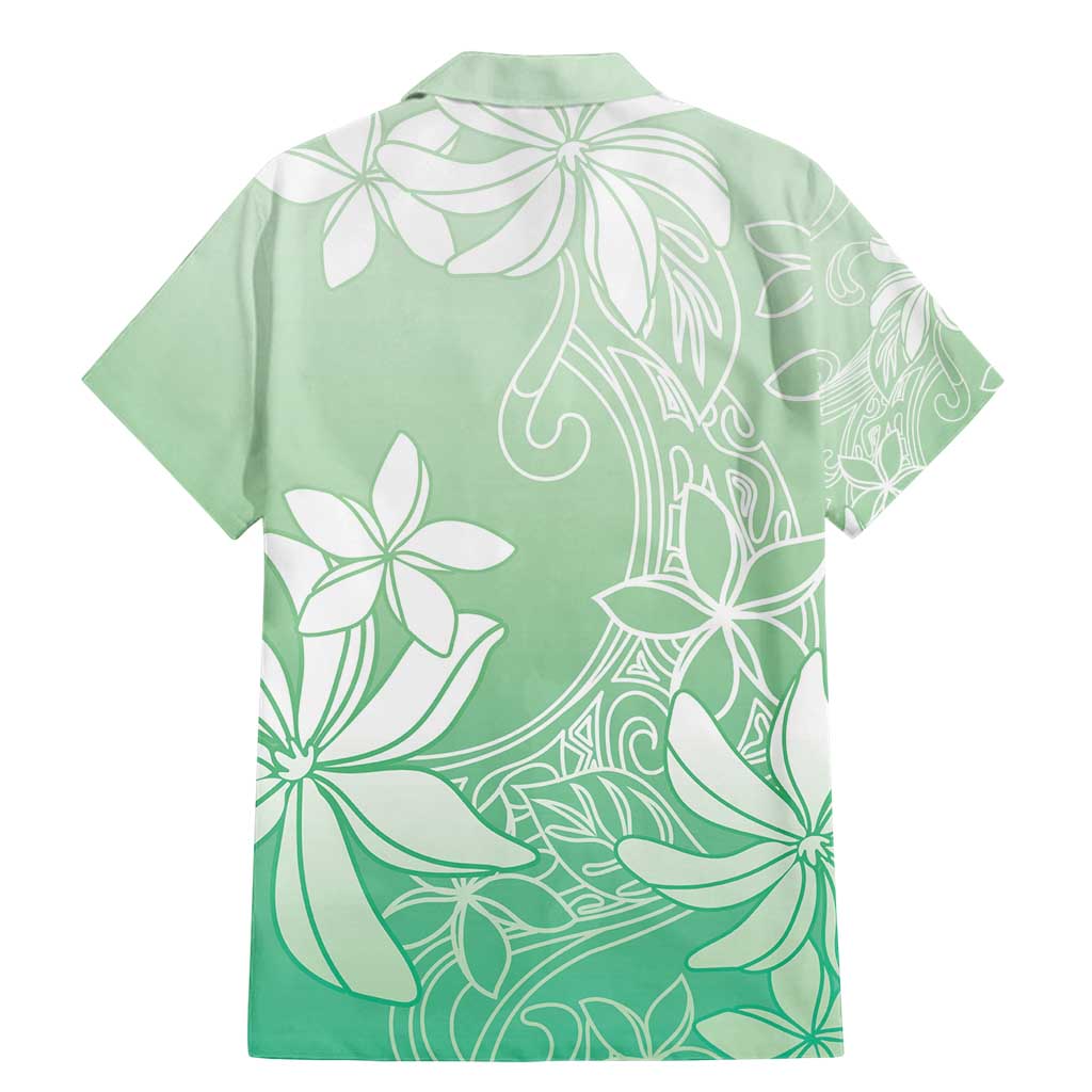 Tiare Tahiti Family Matching Mermaid Dress and Hawaiian Shirt Matcha Polynesia Motifs LT05 - Polynesian Pride