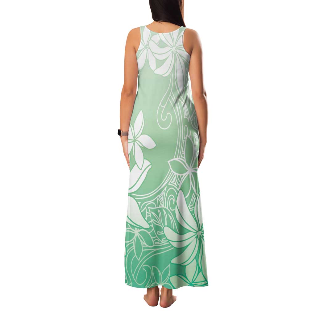 Tiare Tahiti Family Matching Tank Maxi Dress and Hawaiian Shirt Matcha Polynesia Motifs LT05 - Polynesian Pride