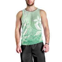 Tiare Tahiti Men Tank Top Matcha Polynesia Motifs - Polynesian Pride
