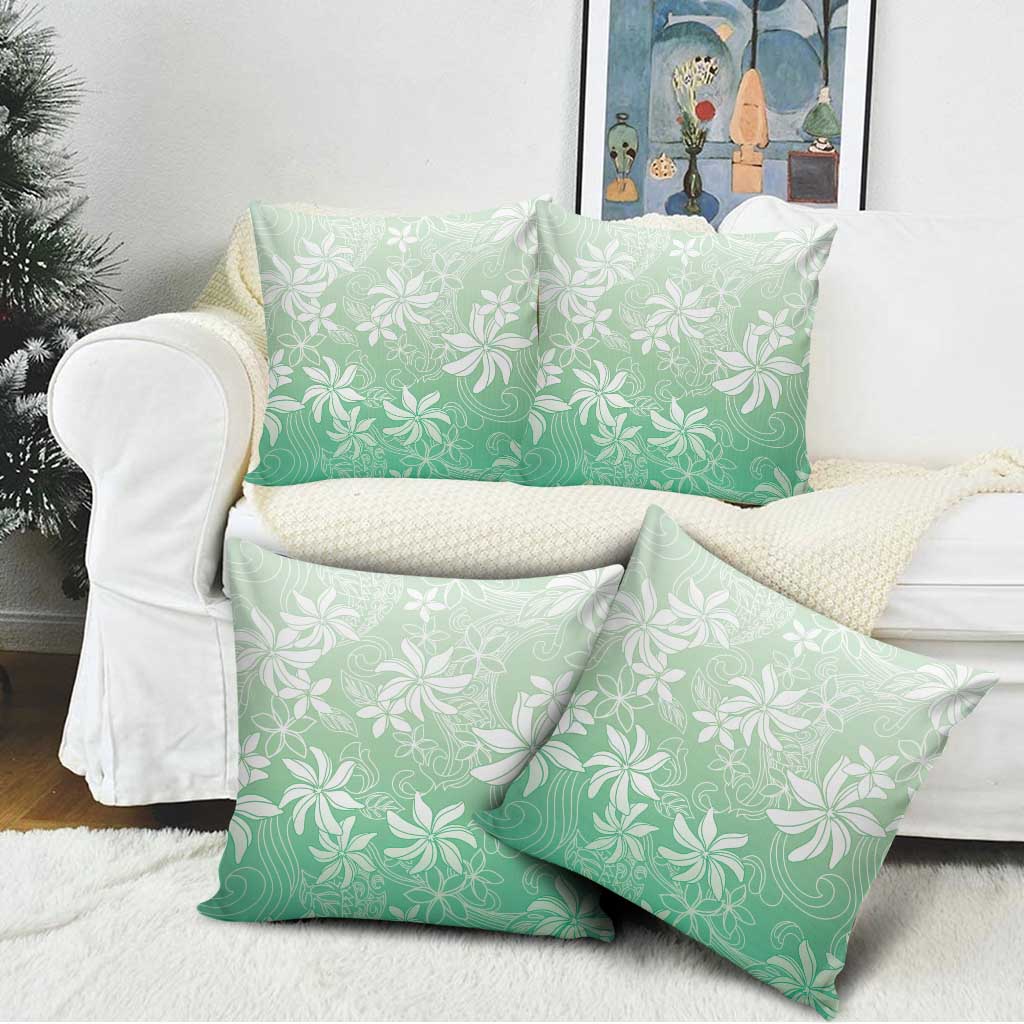 Tiare Tahiti Pillow Cover Matcha Polynesia Motifs - Polynesian Pride