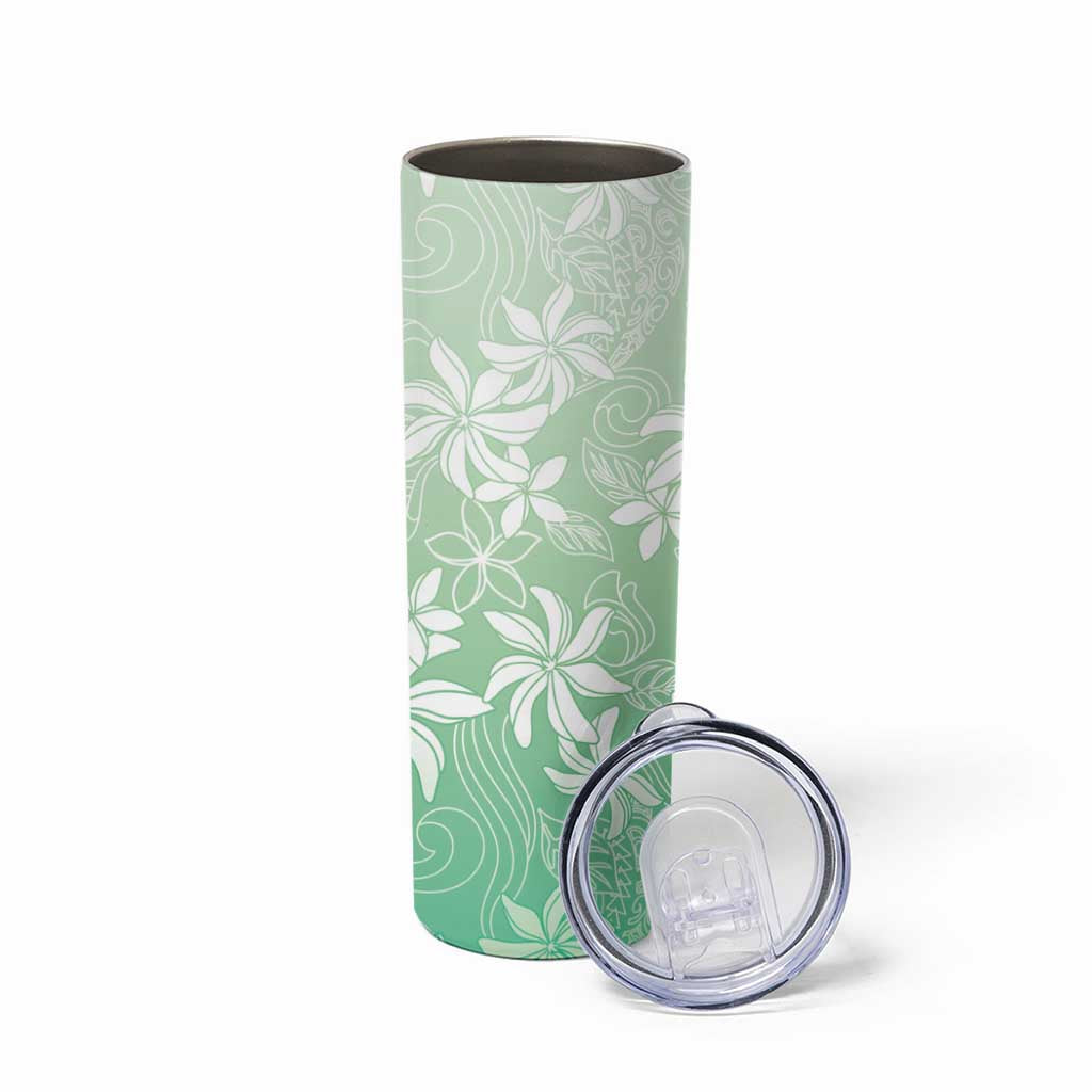 Tiare Tahiti Skinny Tumbler Matcha Polynesia Motifs LT05 - Polynesian Pride