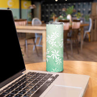 Tiare Tahiti Skinny Tumbler Matcha Polynesia Motifs LT05 - Polynesian Pride