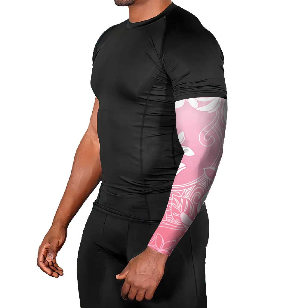 Tiare Tahiti Arm Sleeves Pink Polynesia Motifs LT05 - Polynesian Pride