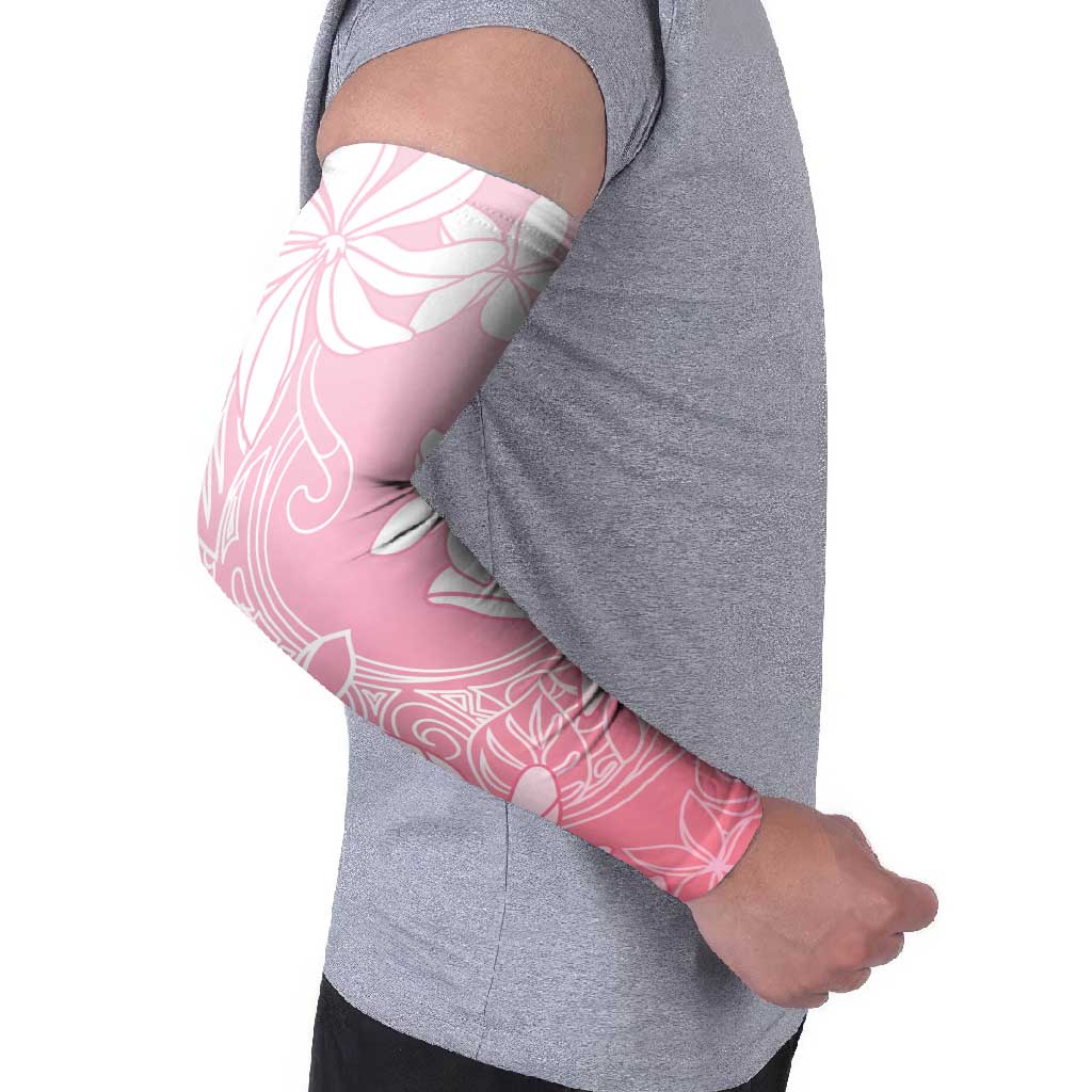 Tiare Tahiti Arm Sleeves Pink Polynesia Motifs LT05 - Polynesian Pride