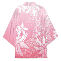Tiare Tahiti Kimono Pink Polynesia Motifs LT05 - Polynesian Pride