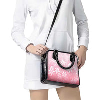 Tiare Tahiti Shoulder Handbag Pink Polynesia Motifs - Polynesian Pride