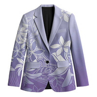 Tiare Tahiti Blazer Purple Polynesia Motifs - Polynesian Pride
