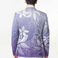 Tiare Tahiti Blazer Purple Polynesia Motifs - Polynesian Pride