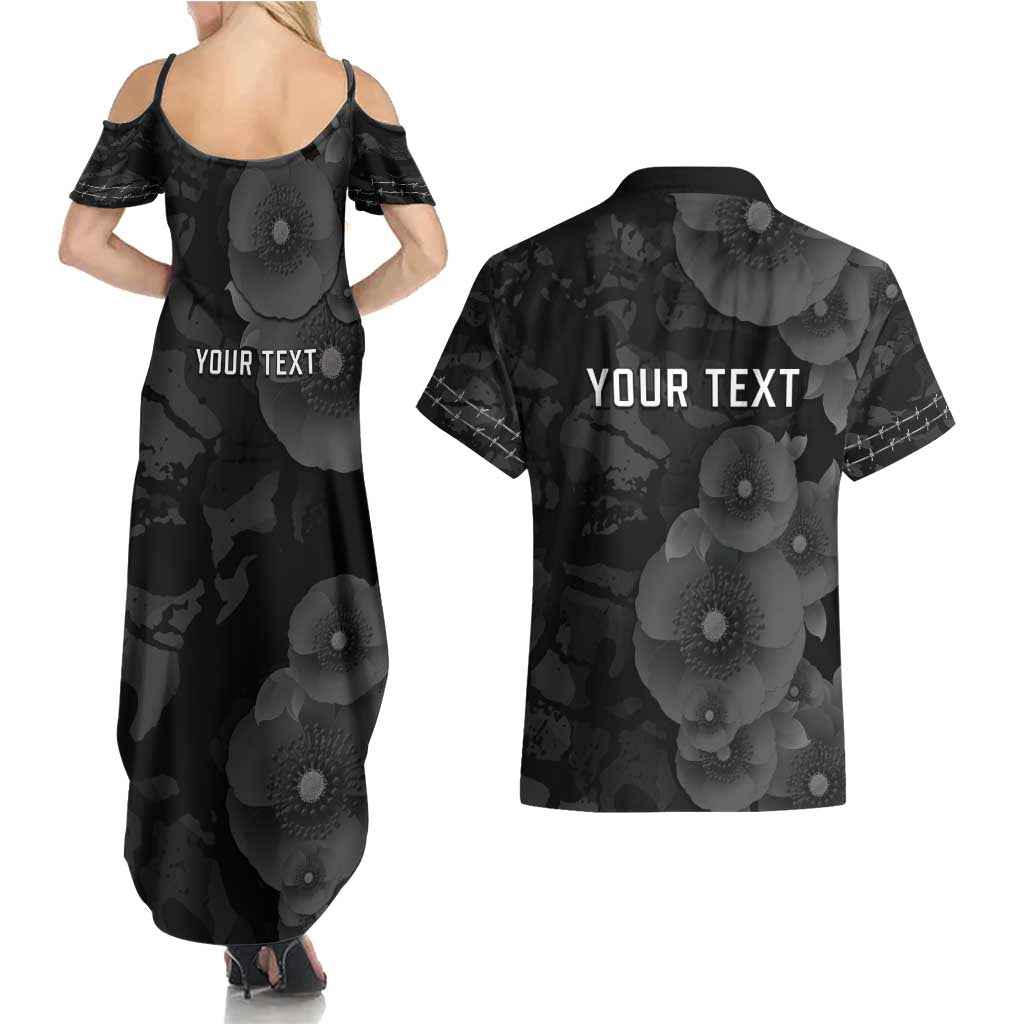 Personalized Pearl Harbor Remembrance Day Couples Matching Summer Maxi Dress and Hawaiian Shirt We Will Always Remember